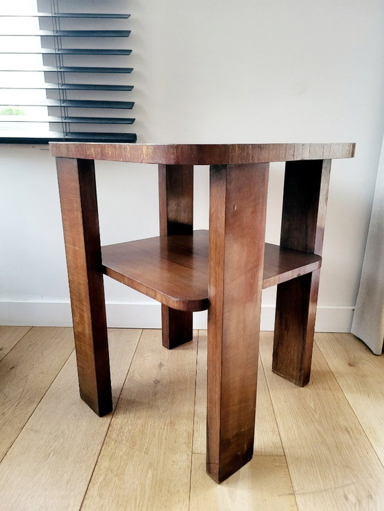 Image 1 of Tavolino laterale o tavolino da giardino Art Déco - Scuola di Amsterdam