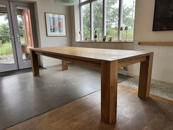 Image 1 of E15 Bigfoot eikenhouten eettafel 270 x 104,8 x 75