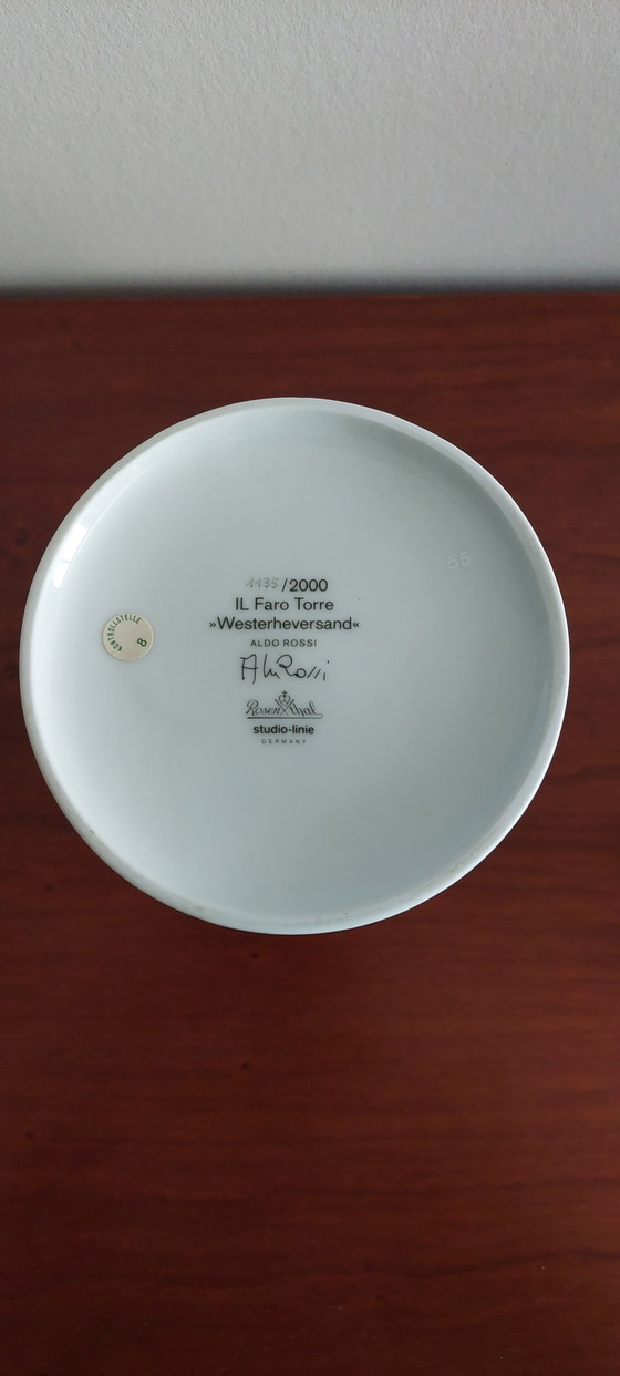 Image 1 of Rosenthal Aldo Rossi vuurtoren 