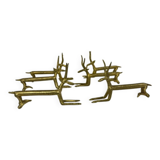 Brass knife holders