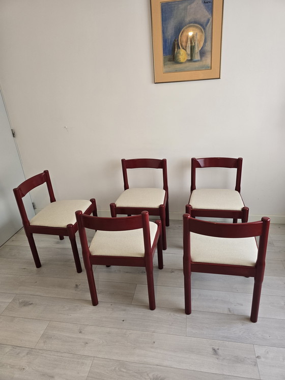 Image 1 of 5 × cassina stoelen door vico megistretti