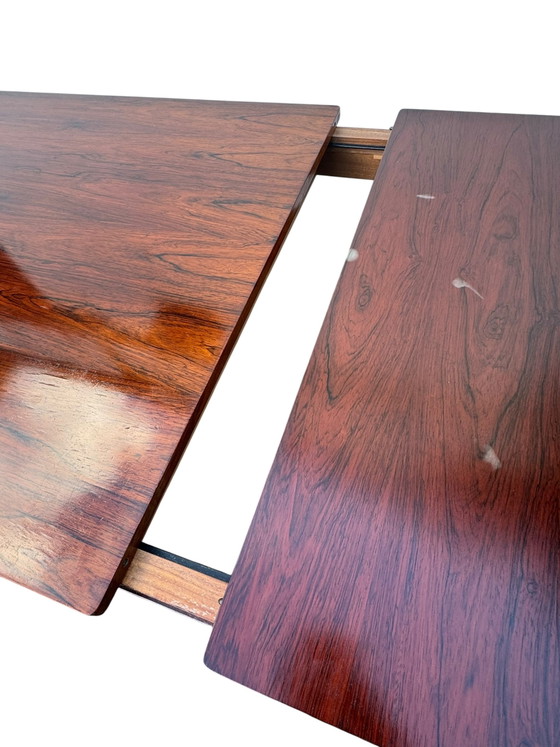 Table de salle à manger danoise extensible en palissandre – Tables de salle à manger, Wood (photo 7 of 12)