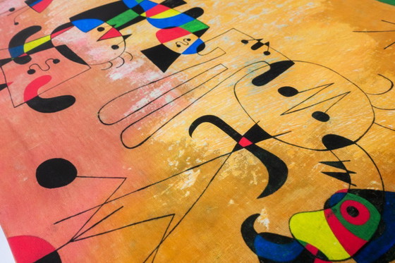 Image 1 of Donne, Luna, Stelle - Joan Miró 1949 manifesto 70 × 100 cm