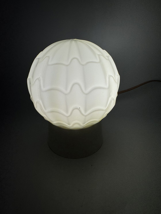 Image 1 of Thabur lamp met sculpturale glazen kap