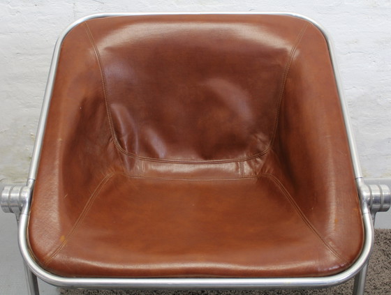 Image 1 of 2X Plona Chairs Anonima Castelli Giancarlo Piretti Seats