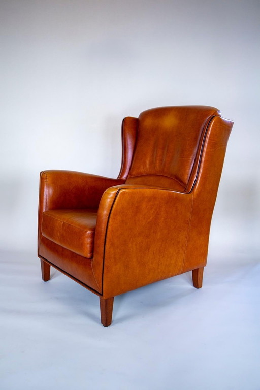 Fauteuil Elpaso Leder Tabak/1004