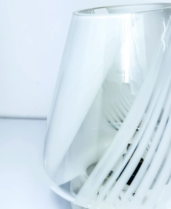 Image 1 of Sculptural Italian Swirl Table Lamp | 28 cm | Hand-blown Glass