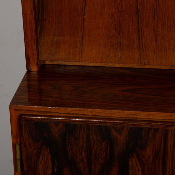 Image 1 of Rosewood secretary or bar cabinet by Poul Hundevad, 1960