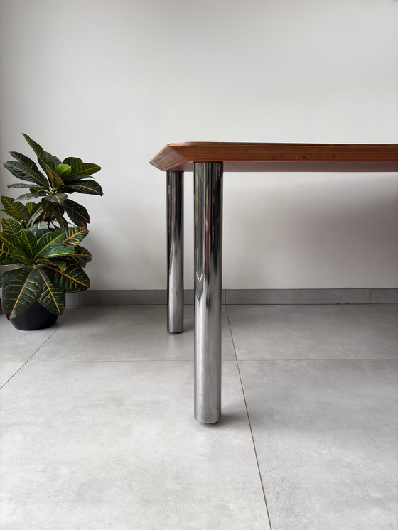 Image 1 of Table de salle à manger vintage Pastoe Jan des Bouvrie