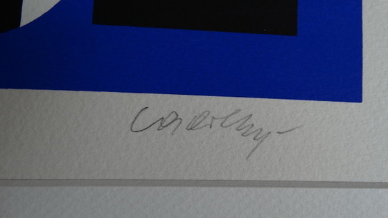 Victor Vasarely, Lithograph, Signed, Numbered – Art Prints, Paper (photo 5 of 5)