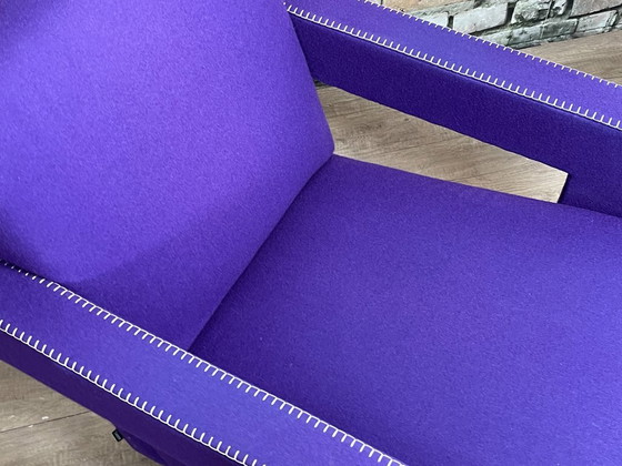 Cassina 637 Utrecht - Tessuto Viola | Gerrit Rietveld – Poltrone, Textile, Wool (photo 10 of 16)