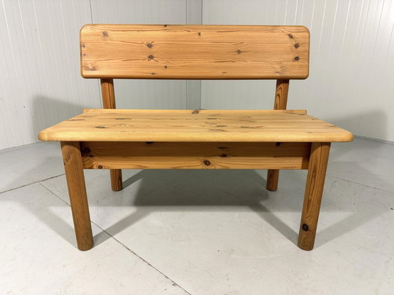 Image 1 of Korup Design Solid Pine Bench with Storage Denmark