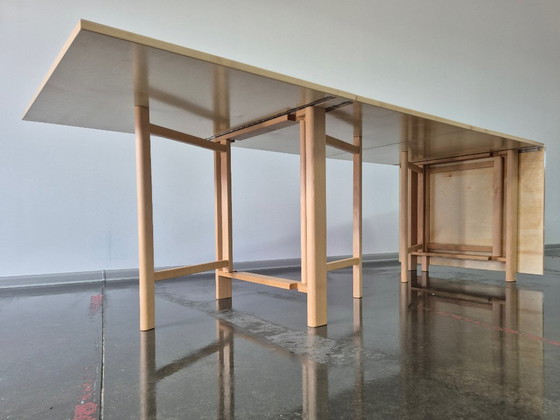 Image 1 of Maria Flap Folding Dining Table by Bruno Mathsson for Firma Karl Mathsson