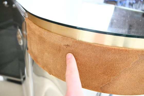 Image 1 of Set da bar con 2 sgabelli attribuito a Willy Rizzo, anni '70