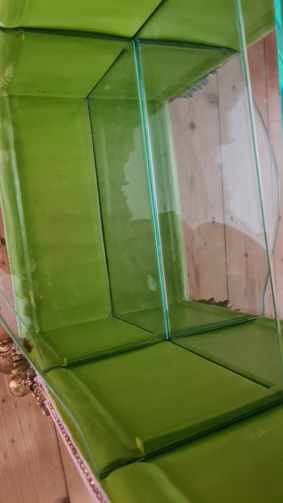 sierlijke vitrine – Spiegelburg, Vitrinekasten, Glass, Gold (photo 10 of 13)