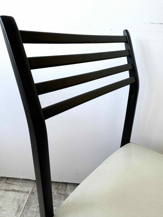 Image 1 of 2x Vintage Retro Supperleggera 60s Chairs. Gio Ponti was the inspiration source for this timeless design.  