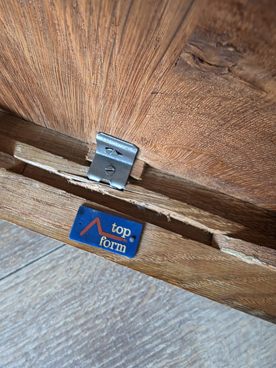 Image 1 of Sedie da pranzo brutaliste Topform in rovere – set da 6