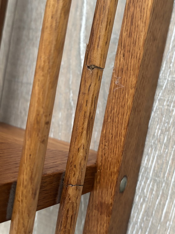 Wooden 'New Amsterdam DH01' wall coat rack Willem van Gelderen for Spectrum, 1950s (photo 10 of 10)