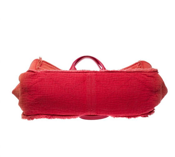 Image 1 of Borsa CHANEL Deauville in Tweed Rouge - 103429