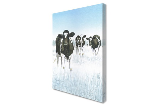 Wiebe van der Zee --The Three Ladies (on canvas)