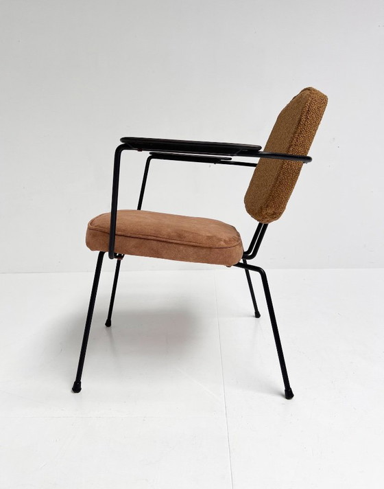 Image 1 of Model 5002 armchair with side table by Rudolf Wolf for Elsrijk, 1950s
