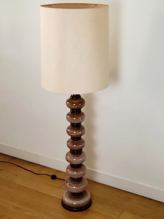 Image 1 of Grand lampadaire vintage en céramique de Kaiser Leuchten