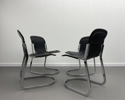 Chaises Cidue C2 vintage Willy Rizzo