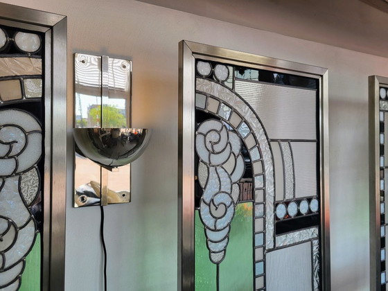 Image 1 of 2x art deco wandlamp Woka 58-AD8