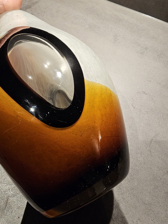 Image 1 of Artglass bird by Joska Kristall, 41 cm