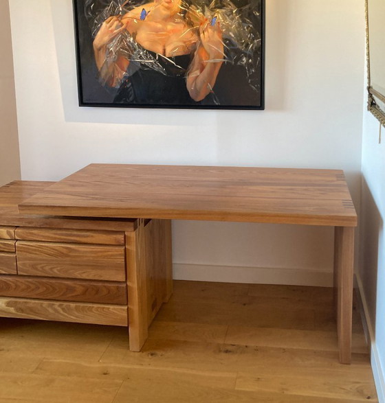 Image 1 of Scrivania in pietra Chapo B19 Olmo massello 1980