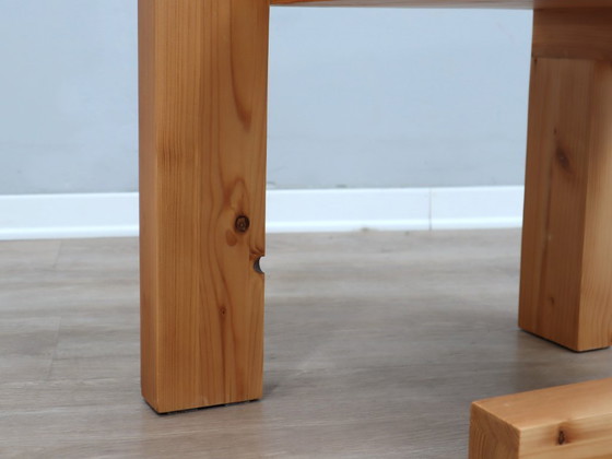 Image 1 of Silla Steltman de madera de alerce de la década de 1980 de Gerrit Rietveld