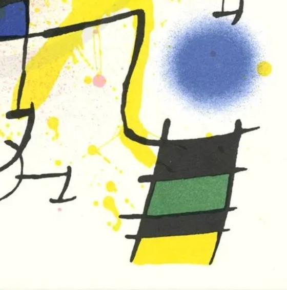Image 1 of Miró, Joan - Zon - Litografia originale III - Kleurenlitho