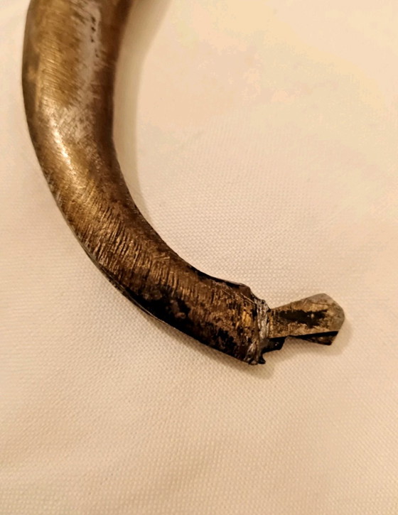 Image 1 of Decoratieve schede voor een messing dolk