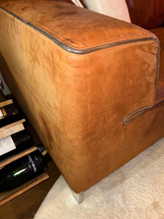 Image 1 of Designbank van Pode 2,5 zits bank leer