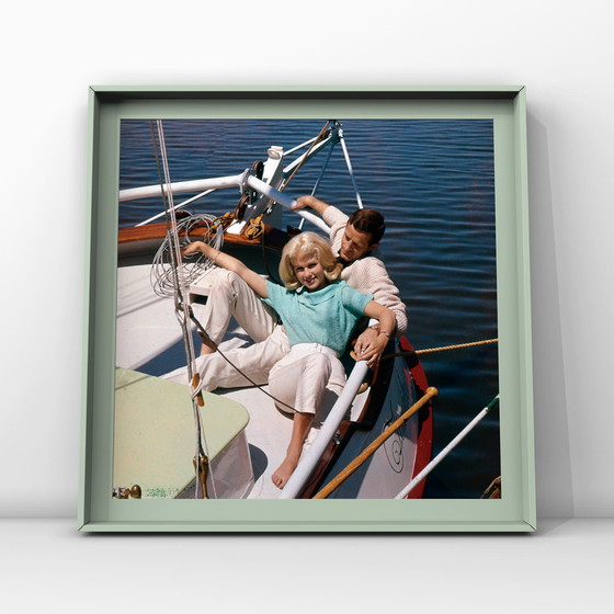 Image 1 of 1x Obra de Arte - Vela, Kaag (Países Bajos) 1962 color analógico