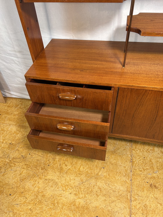 Image 1 of Mid-Century Retro Vintage Teak Room Divider by G Plan – ‘Brasilia’ Range, 1960s  Designed by Victor Wilkins | Stylish & Function