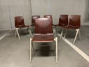 Set di sedie da pranzo di Galvanitas, di Elmar Flototto; Thur-op-Seat.