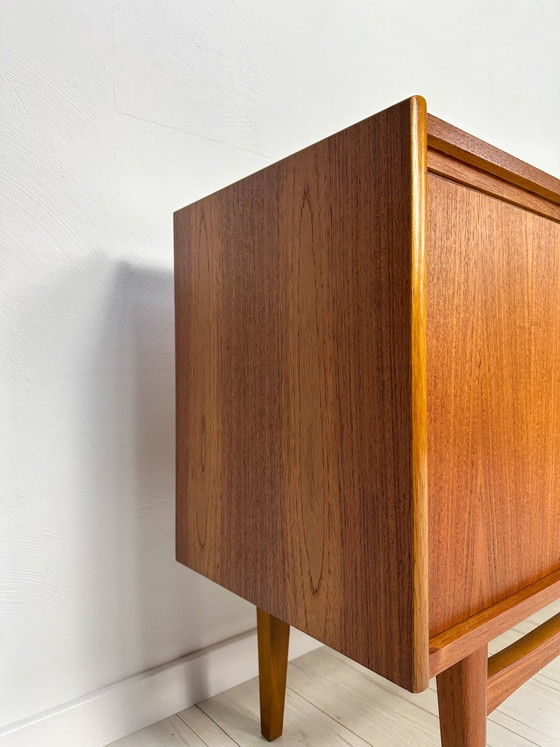 Image 1 of 1960s Vintage Large Minimalistic Mid-Century Teak Sideboard