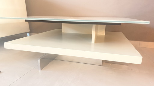 Hülsta salontafel, model CT90, 80 x 80