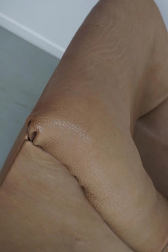 Image 1 of The Sede DS46 Lounge Armchair in Brown/Beige Buffalo Leather, Switzerland