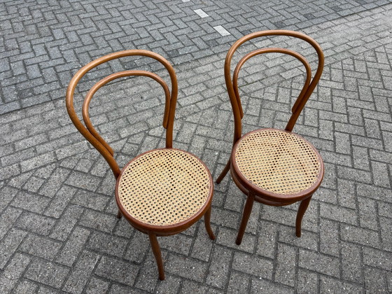 Sedie da bistrò in legno Josef Hofmann 2 pz. – Sedie da pranzo (photo 5 of 11)