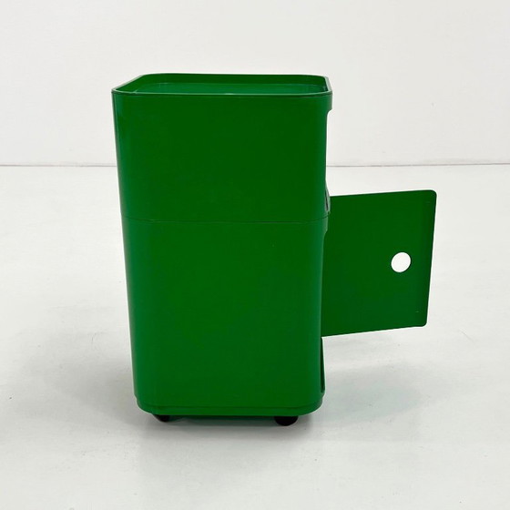 Mobile contenitore Componibili verde di Anna Castelli per Kartell, anni '70 – Armadi contenitori, Plastic (photo 3 of 8)