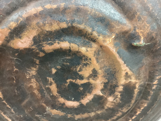 Image 1 of Huge 19th century French copper kettle with levers