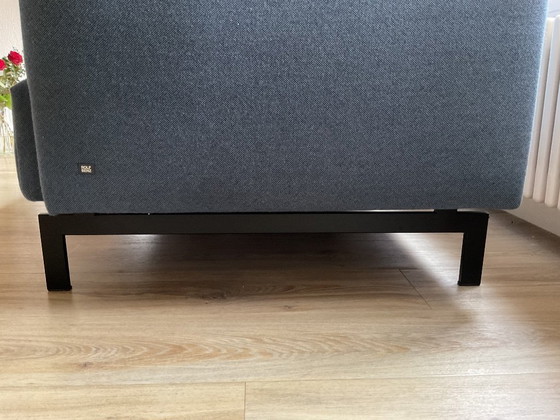 Image 1 of Divano Rolf Benz, blu screziato.