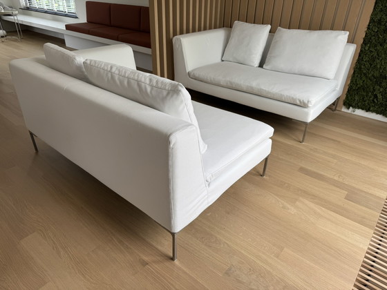 Image 1 of Ensemble de 2 sofas B&B Italia 'Charles' - design Antonio Citterio