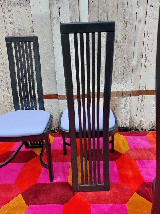 Image 1 of Sedie modello L4k 252 di Liberty, set di 4. Design