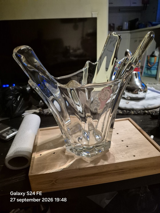 Val Saint Lambert Vaas – Vazen, Crystal, Glass (photo 3 of 6)