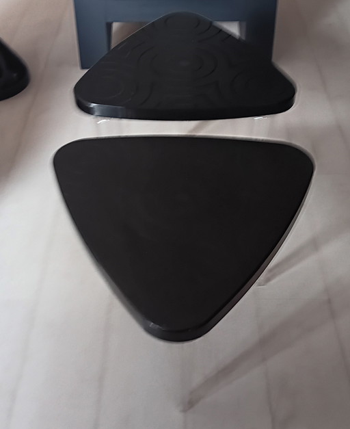 2x Ikea Bolso side tables 1990s