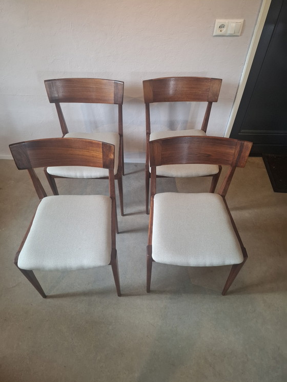 Image 1 of 4 chaises de salle à manger awa louis van teeffelen