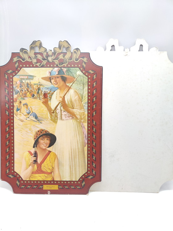 Image 1 of 2 x Coca-Cola advertising sign